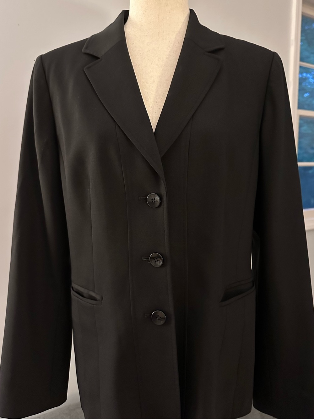 Talbots Women's Classic Black Blazer